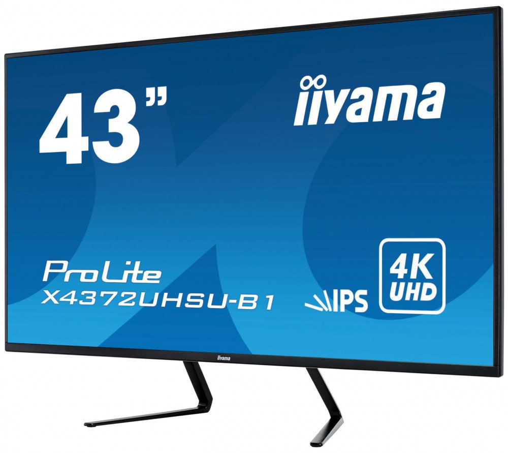 Монитор Iiyama 43" ProLite X4372UHSU-B1
