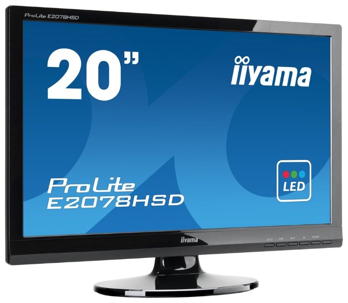 Монитор Iiyama 20" ProLite E2078HSD-GB1