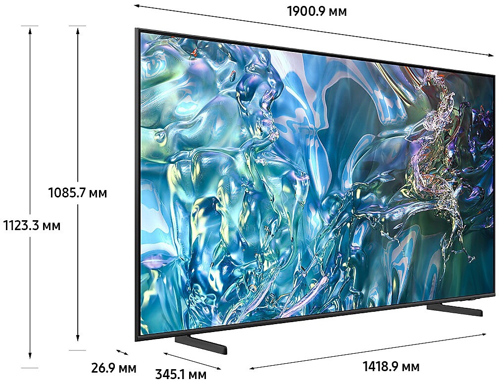 ЖК телевизор Samsung 85" QE85Q60DAUXRU