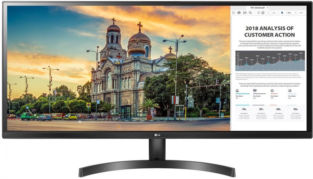 Монитор LG 34" 34WK500-P