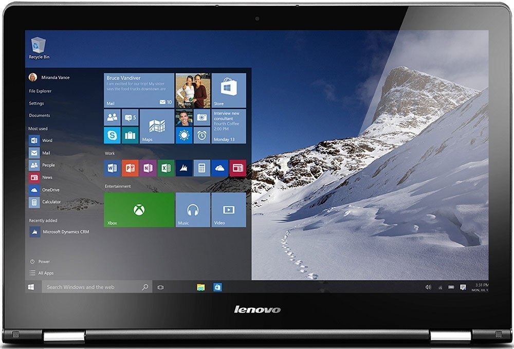 Ноутбук Lenovo Yoga 500-15 (80N600DTRK)