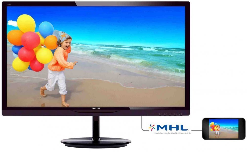 Монитор Philips 24" 244E5QHAD