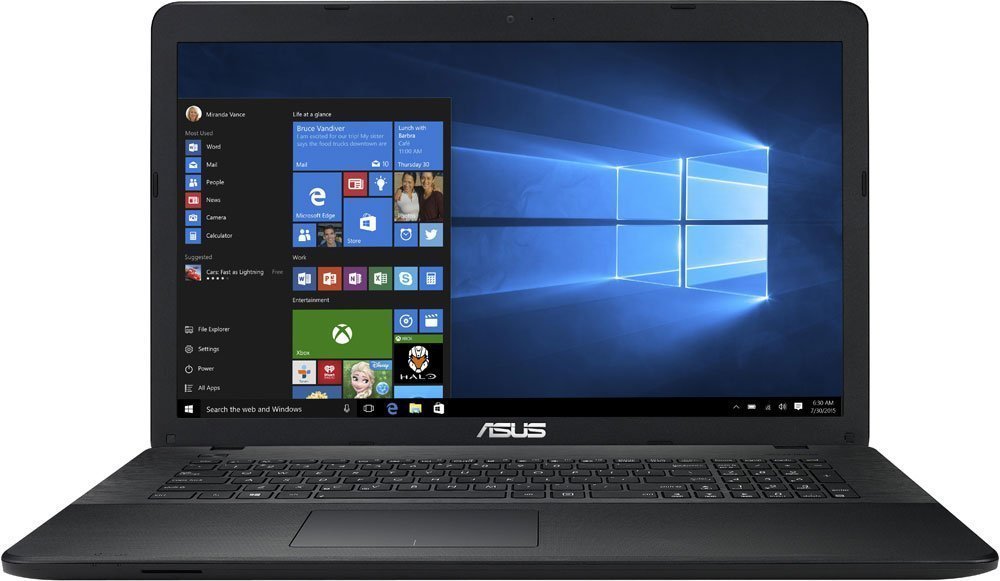 Ноутбук ASUS X751SA