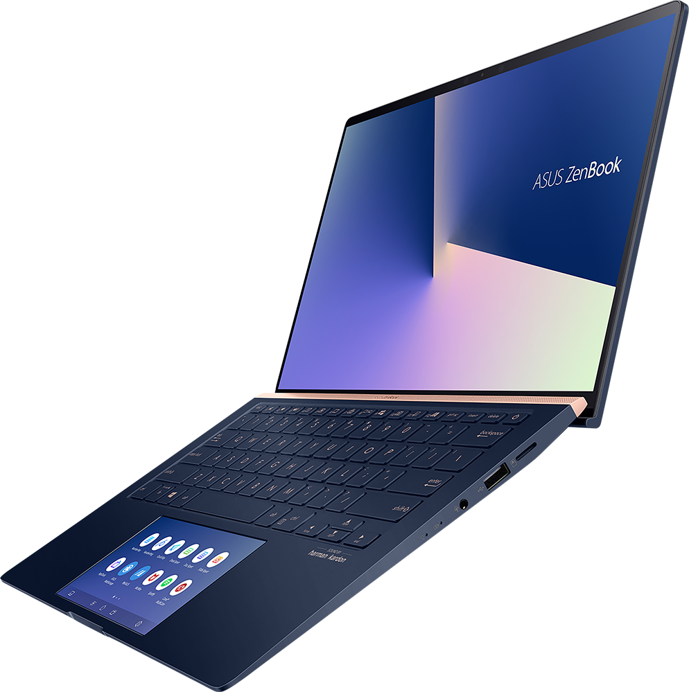 Ноутбук ASUS UX434FLC Blue (A6227T)