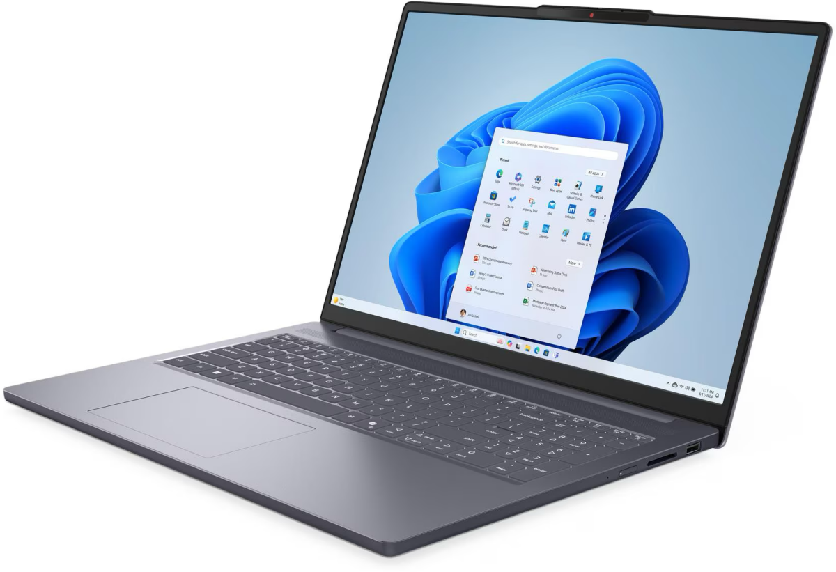 Ноутбук Lenovo Slim 3 16IRH10R Luna Grey (83K50007RK)
