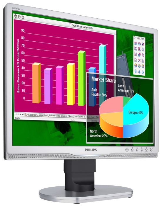 Монитор Philips 19" 19B1CS/00