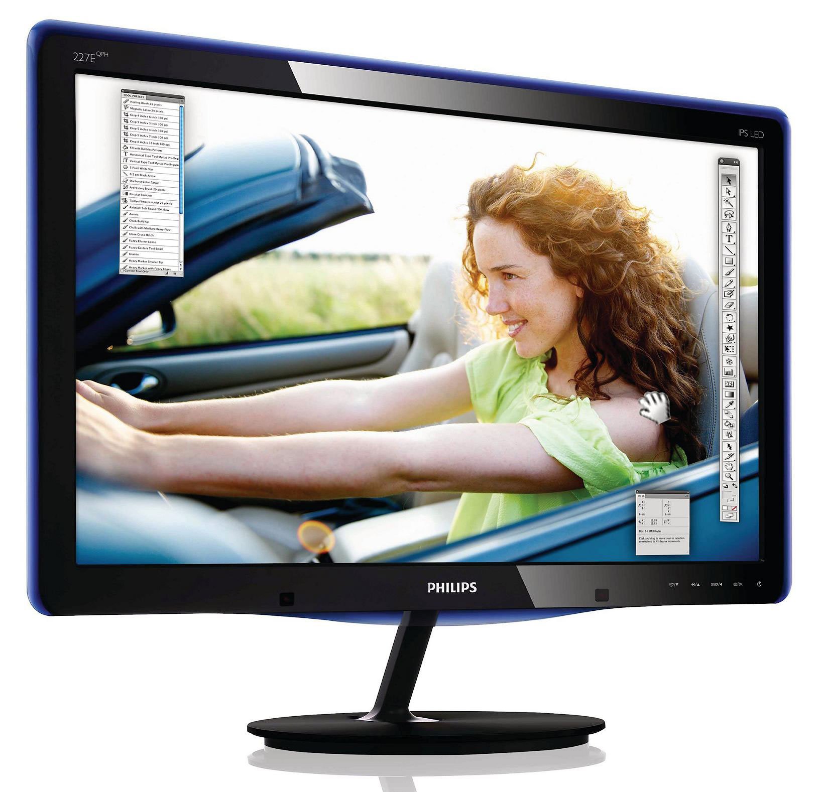 Монитор Philips 22" 227E3QPHSU/01