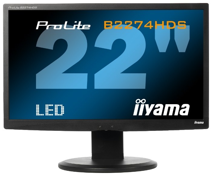 Монитор Iiyama 22" ProLite B2274HDS-B2