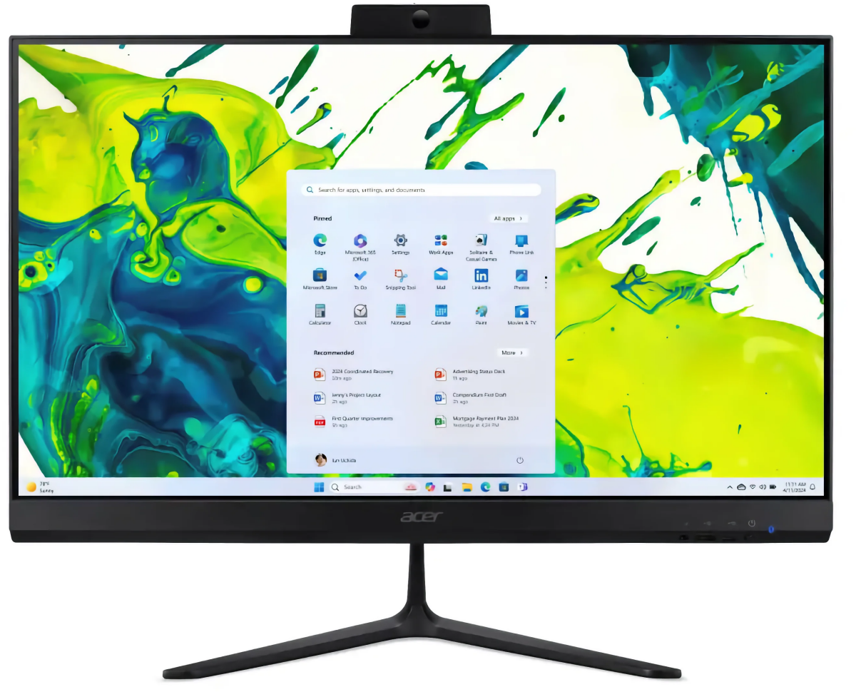 Моноблок Acer Aspire C27B Black (DQ.BT0CD.001)