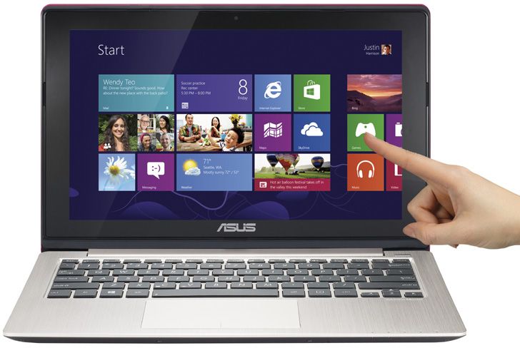 Ноутбук ASUS VivoBook S200E Pink