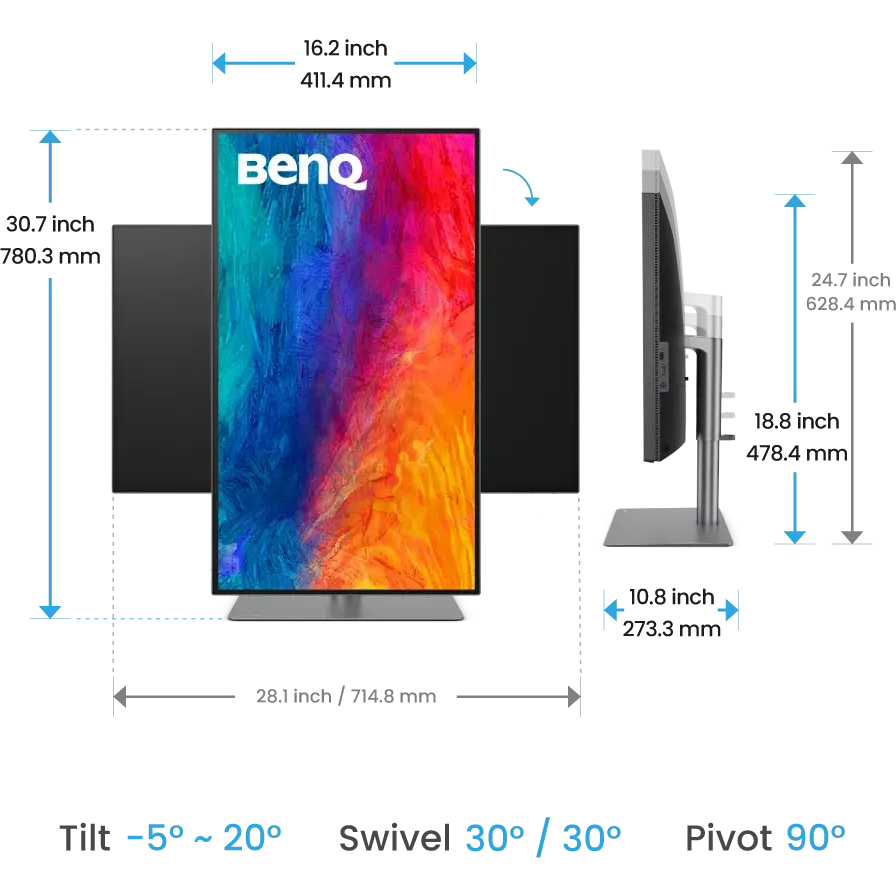 Монитор BenQ 32" PD3225U