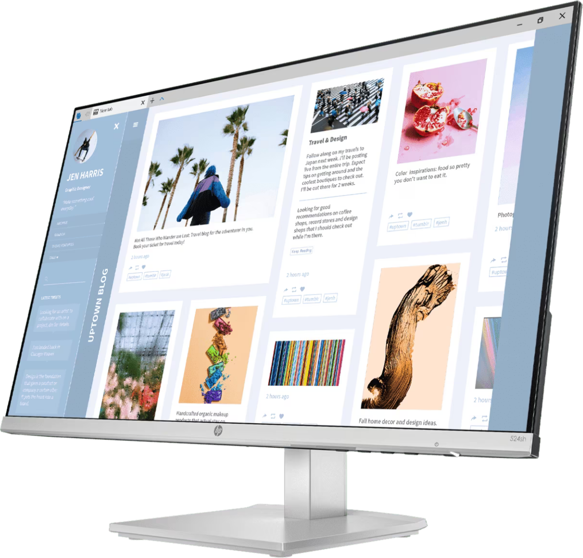 Монитор HP 24" 524sh Series 5 (94C20AA)