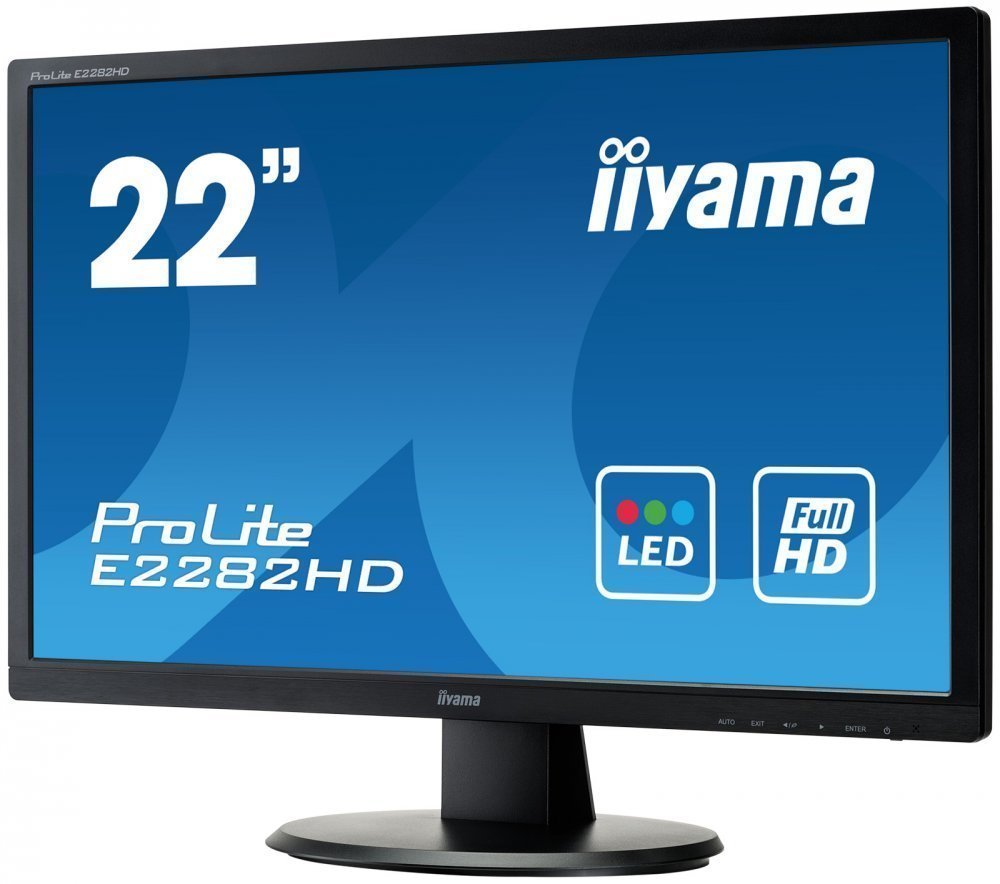 Монитор Iiyama 22" ProLite E2282HD-B1