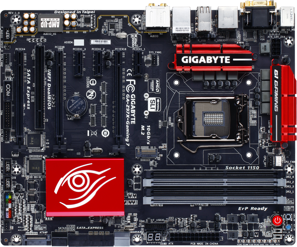 Поддержка процессоров материнской платы gigabyte. Gigabyte ga-z97x. Материнская плата Gigabyte lga1150. Gigabyte ga-z97x-Gaming 7. Материнская плата Gigabyte ga LGA 1150.