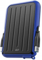 Внешний жёсткий диск 1Tb Silicon Power Armor A66 Black/Blue (SP010TBPHD66SS3B)