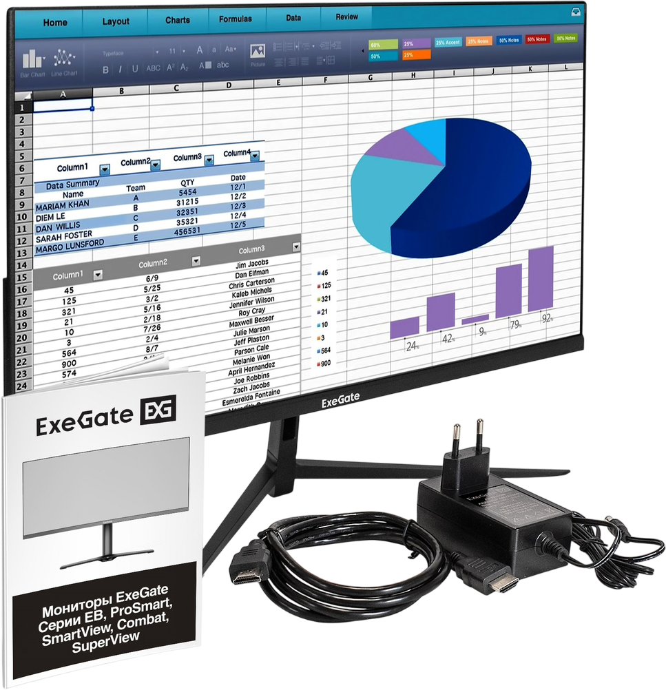 Монитор ExeGate 24" ProSmart EZ2400