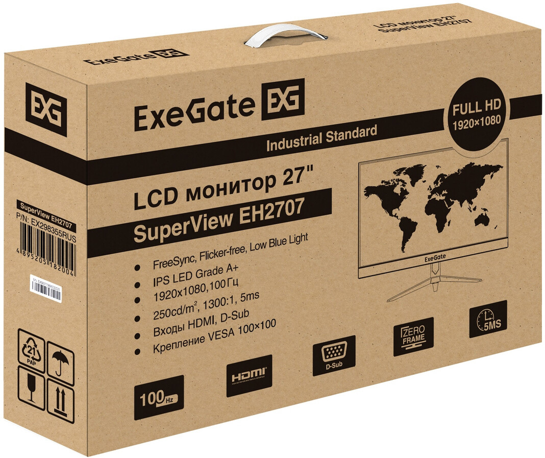 Монитор ExeGate 27" SuperView EH2707