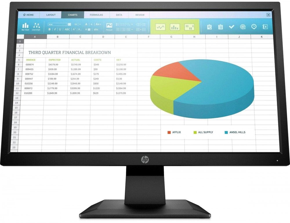 Монитор HP 20" P204 (5RD65AA)
