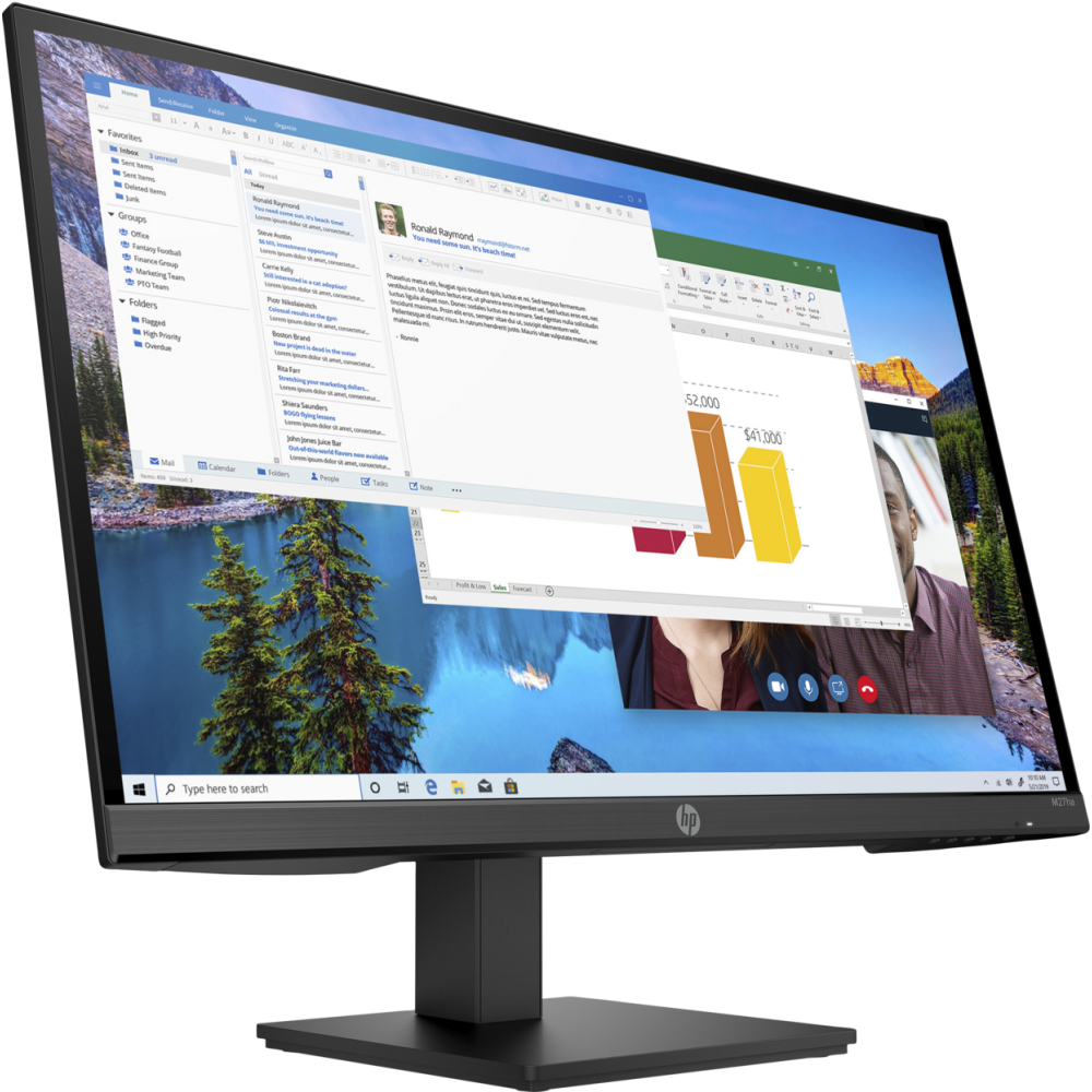 Монитор HP 27" M27ha (35M57AA)