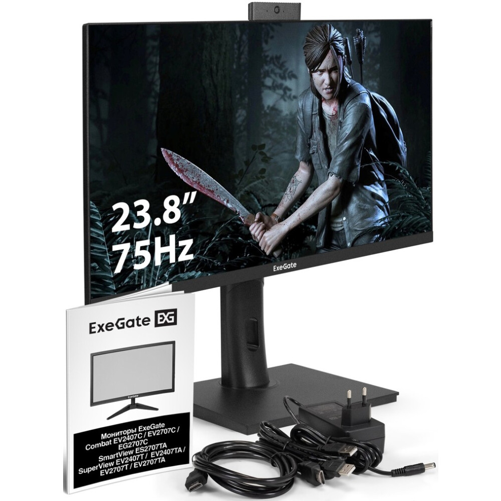 Монитор ExeGate 24" SuperView EV2407TA