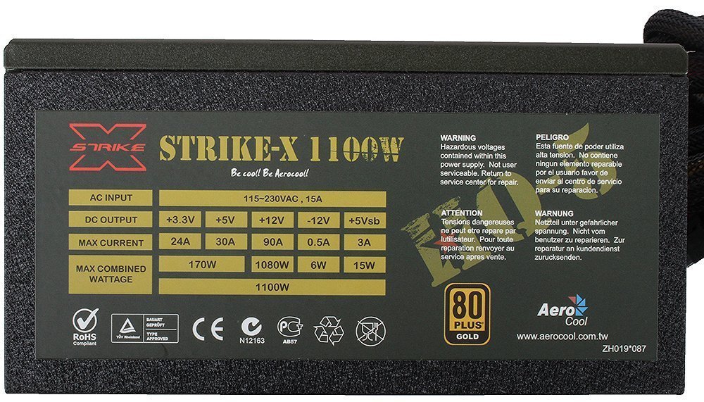 Схема strike x 600w