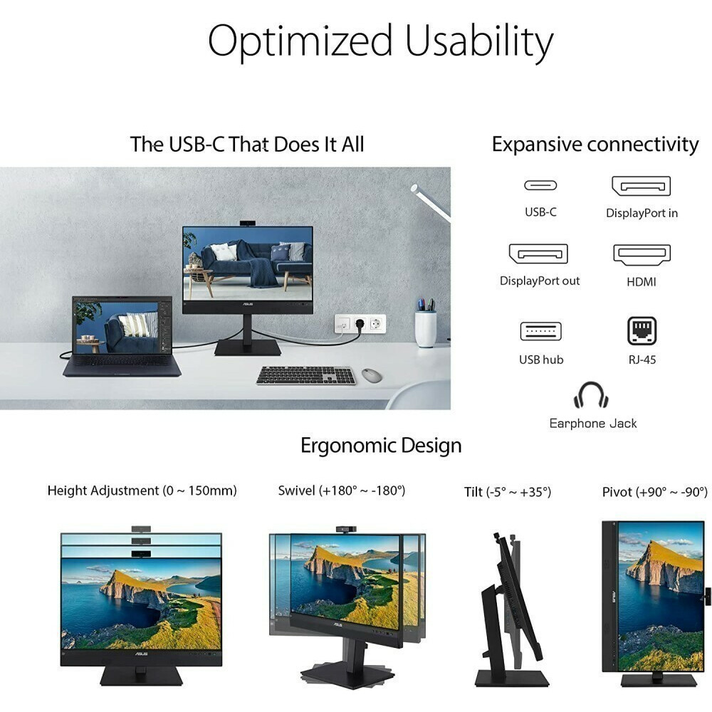 Монитор ASUS 24" BE24ECSNK