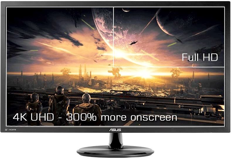 Монитор ASUS 28" VP28UQG