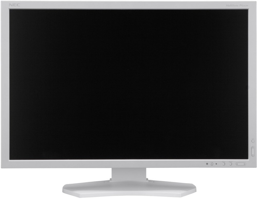 Монитор NEC 24" MultiSync PA242W Silver/White