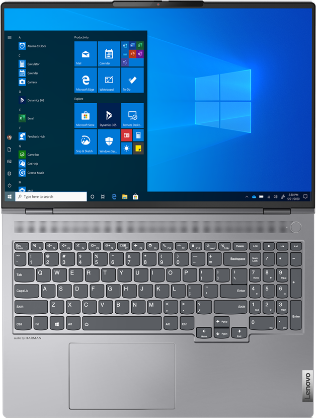 Ноутбук Lenovo ThinkBook 16p G2 (20YM0008RU)