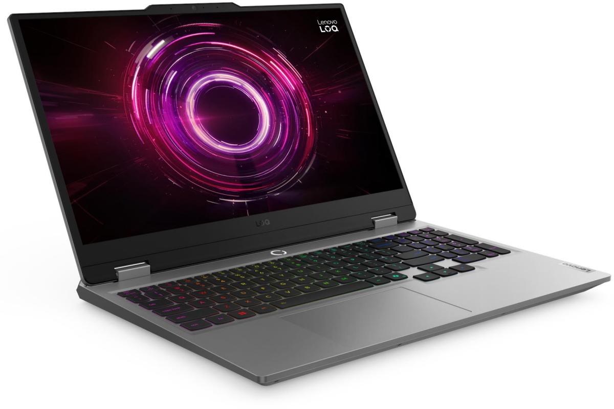Ноутбук Lenovo LOQ 15AHP10 Luna Grey (83JG009ERK)