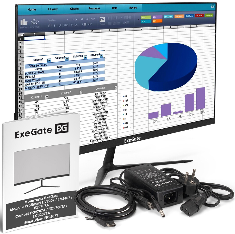 Монитор ExeGate 22" SmartView EP2207T