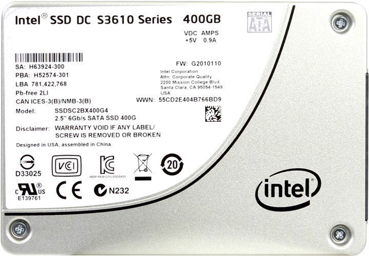 Intel ssd clearance 400gb