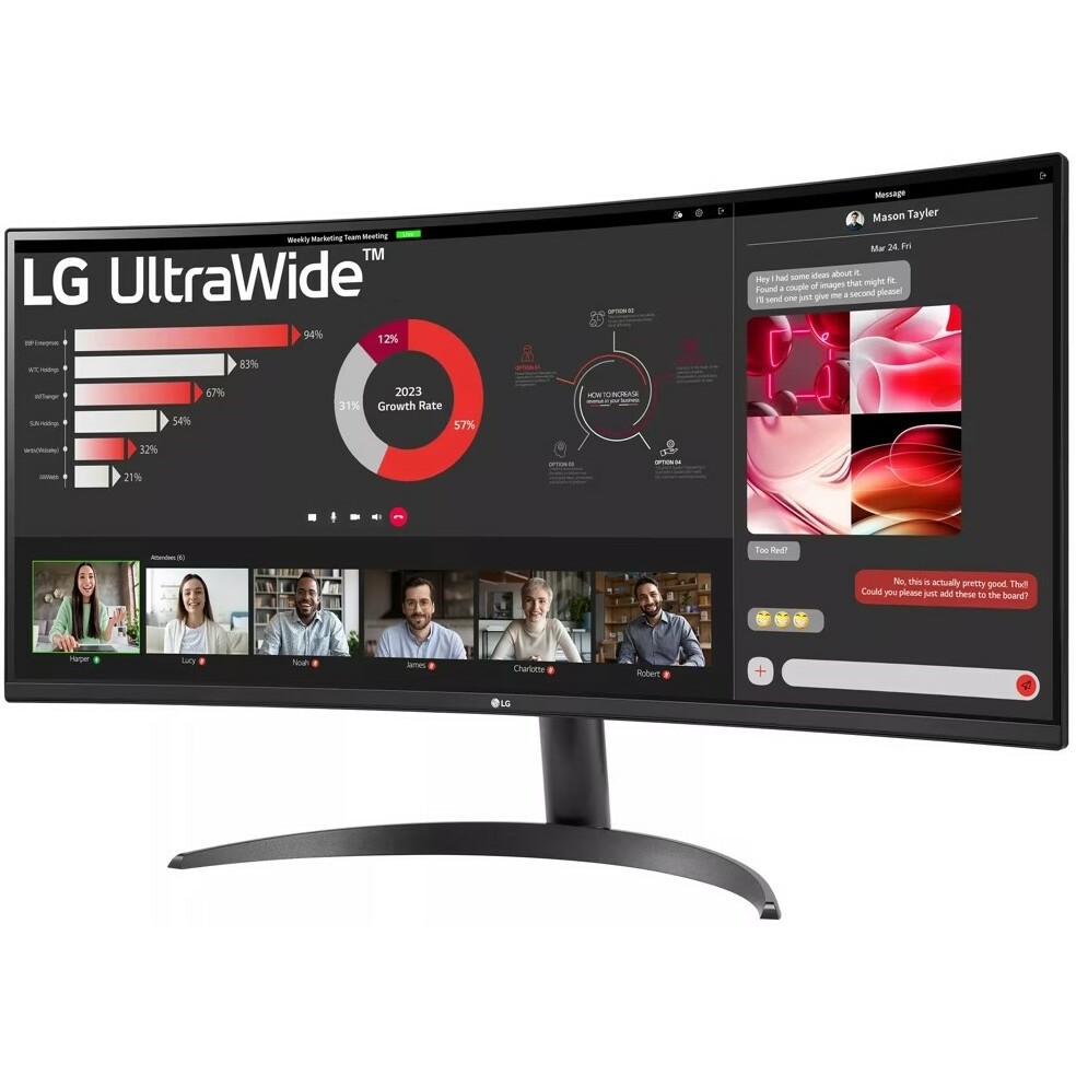 Монитор LG 34" 34WR50QC