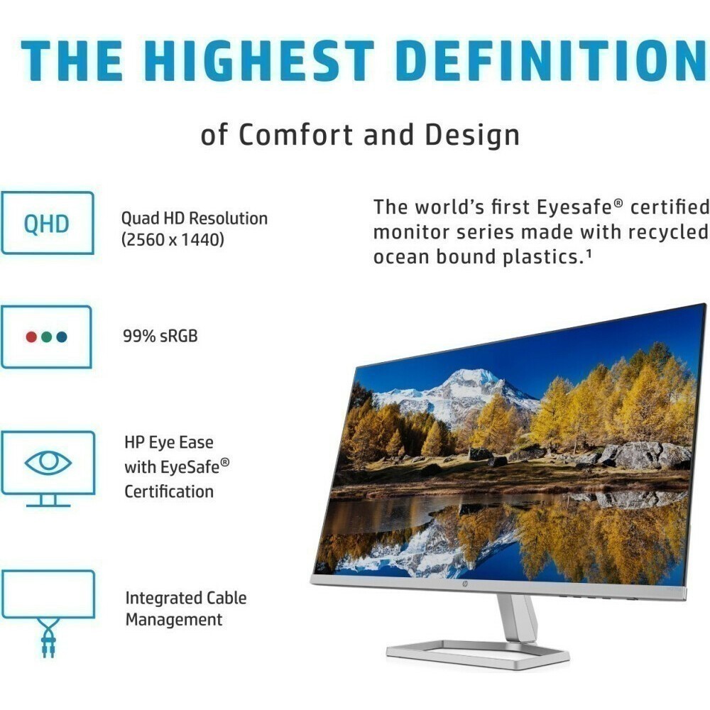 Монитор HP 27" M27fq (2H4B5AS)