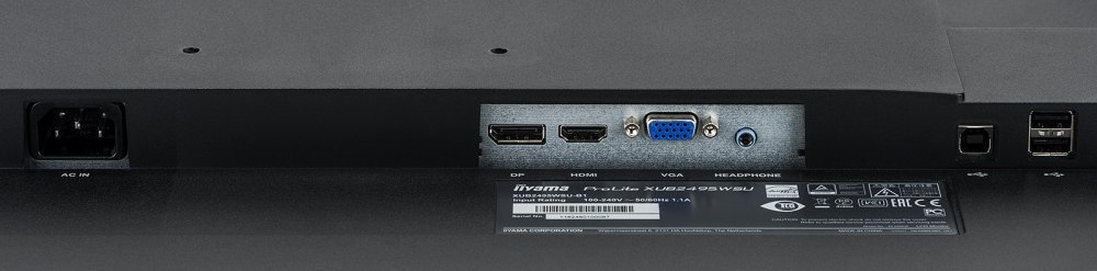 Монитор Iiyama 24" ProLite XUB2495WSU-B1