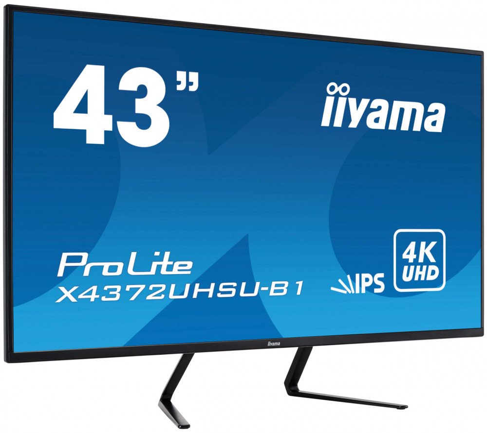 Монитор Iiyama 43" ProLite X4372UHSU-B1