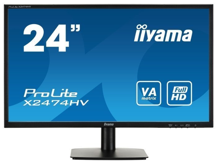 Монитор Iiyama 24" ProLite X2474HV-B1