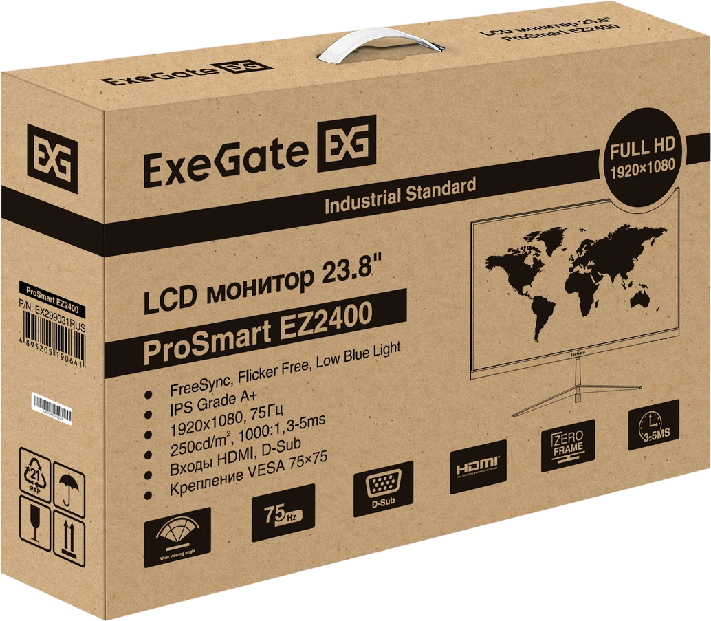 Монитор ExeGate 24" ProSmart EZ2400