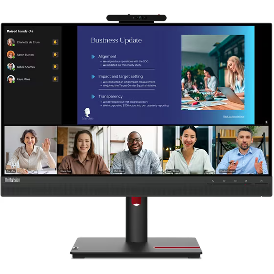 Монитор Lenovo 24" ThinkVision T24v-30 (63D8MAR3WW)