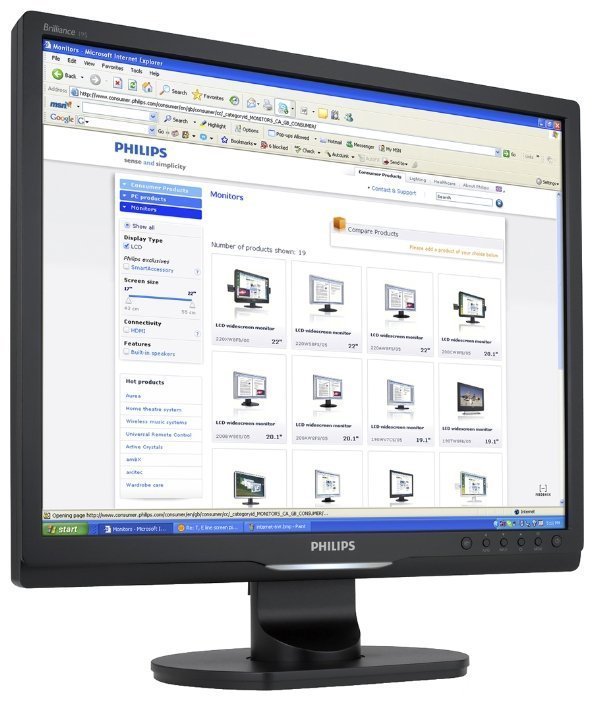 Монитор Philips 19" 19S1SB/01