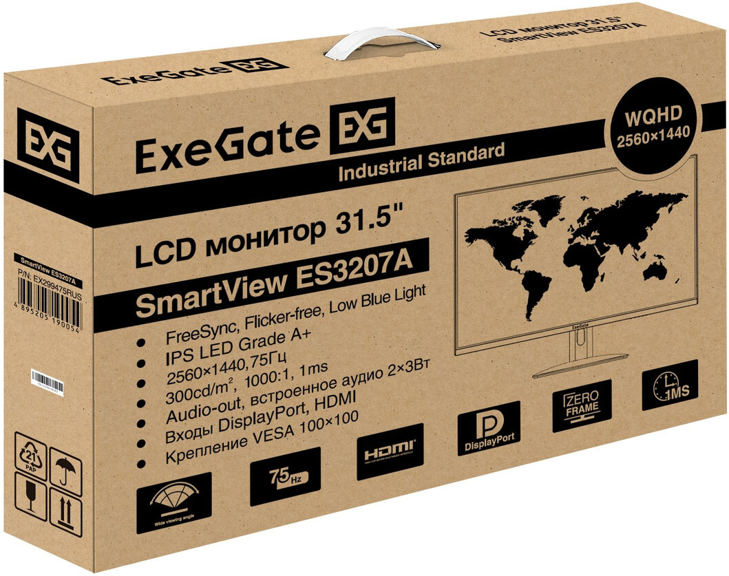 Монитор ExeGate 32" SmartView ES3207A