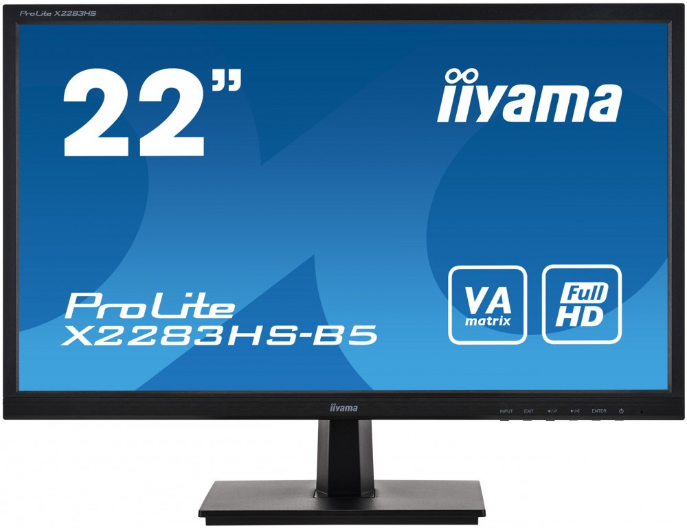 Монитор Iiyama 22" ProLite X2283HS-B5