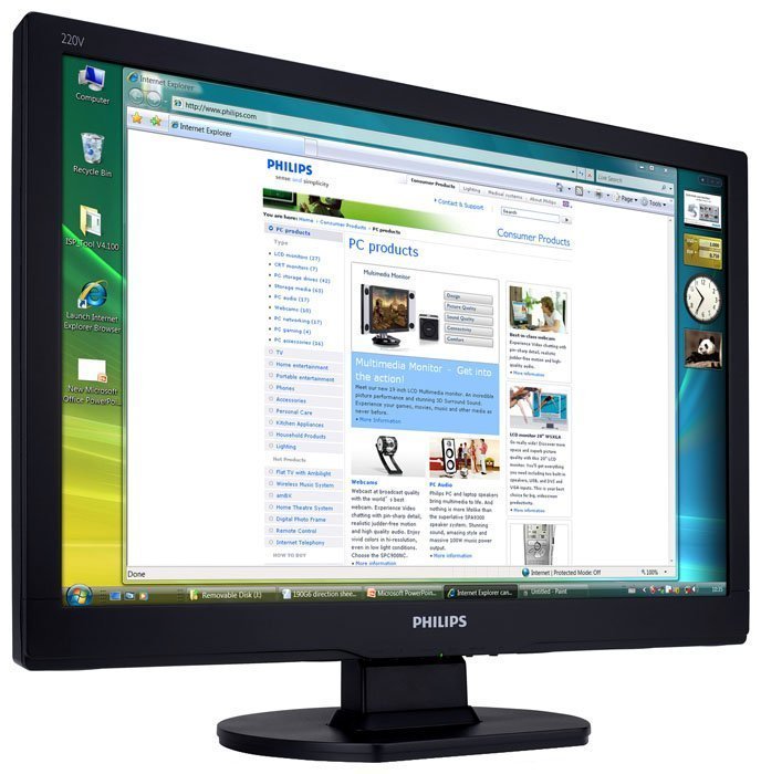 Монитор Philips 22" 220V1SB