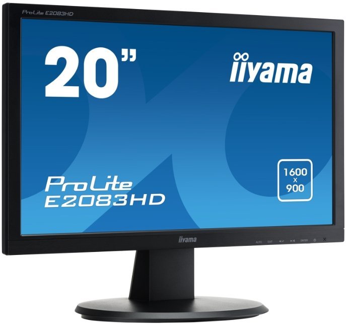 Монитор Iiyama 20" ProLite E2083HD-B1