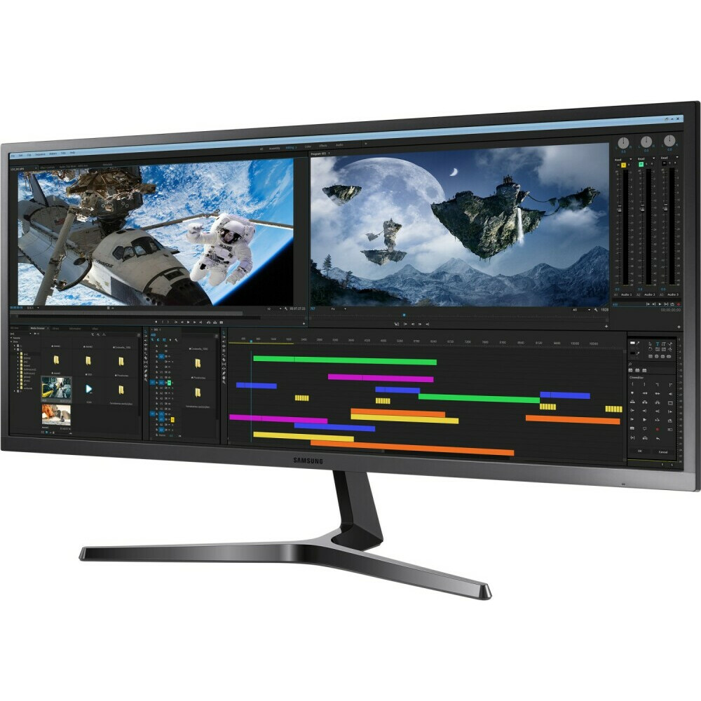 Монитор Samsung 34" S34J550WQR