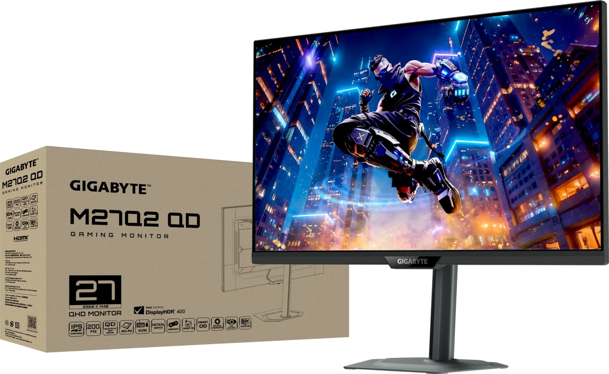 Монитор Gigabyte 27" M27Q2 QD