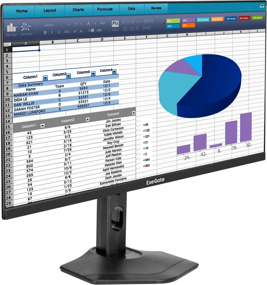 Монитор ExeGate 24" ProSmart EZ2400C