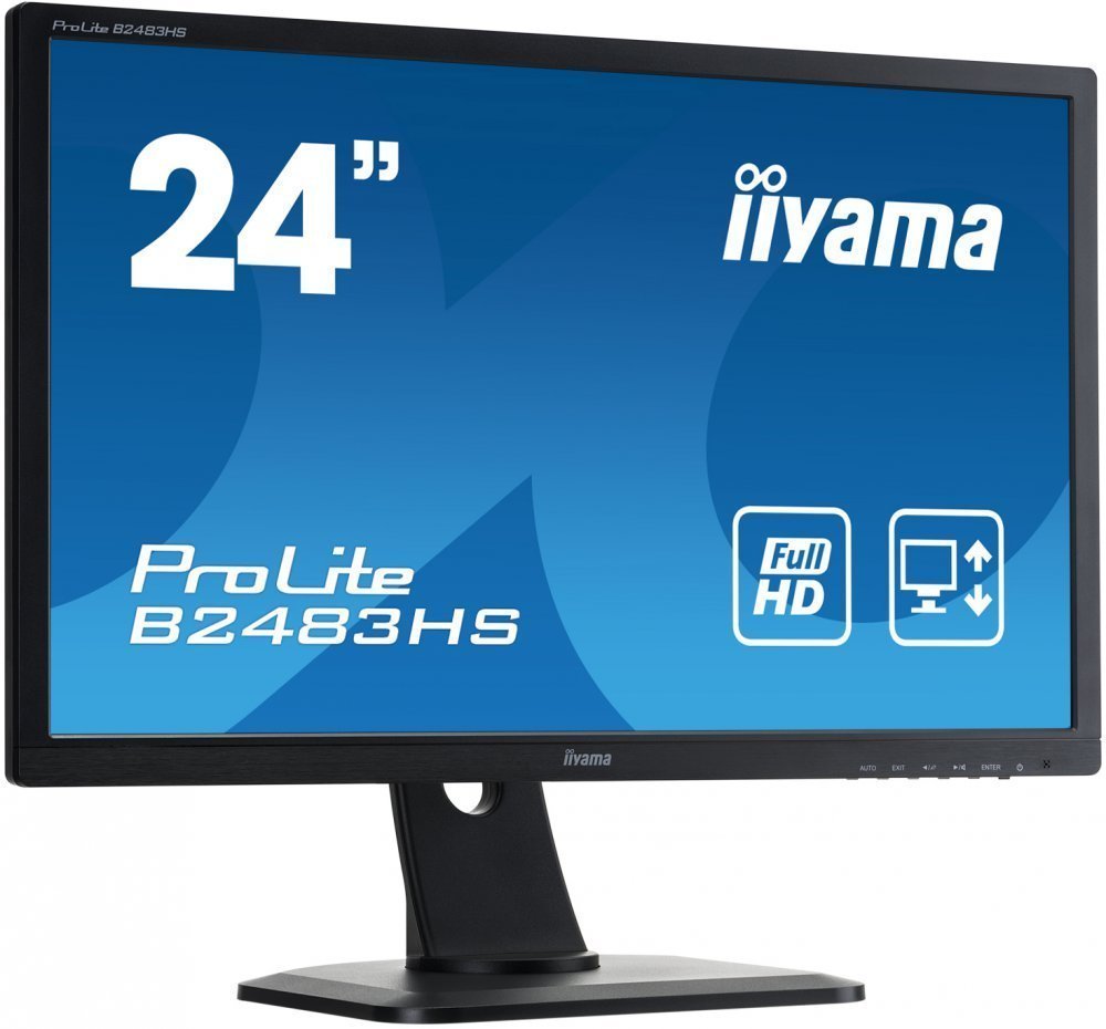Монитор Iiyama 24" ProLite B2483HS-B1