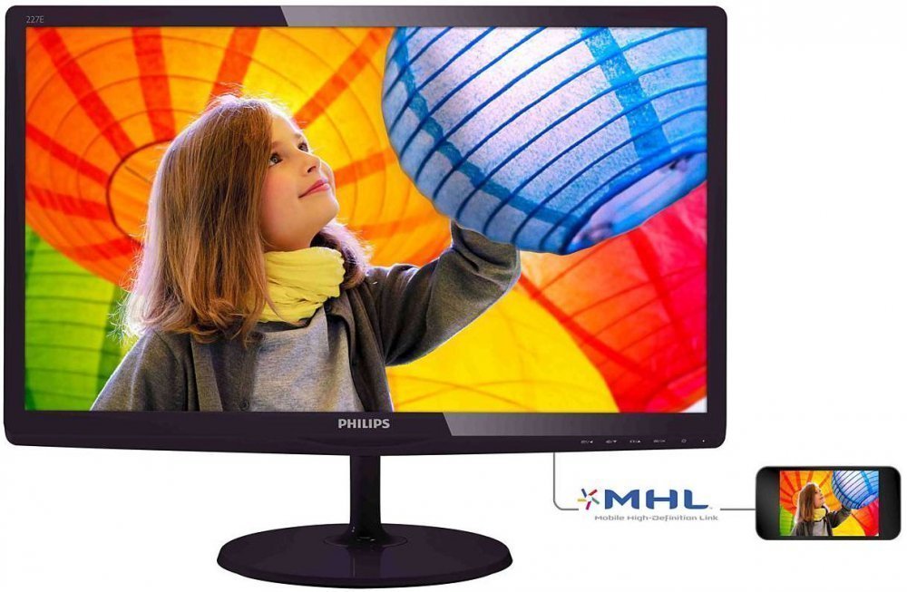 Монитор Philips 22" 227E6QDSD