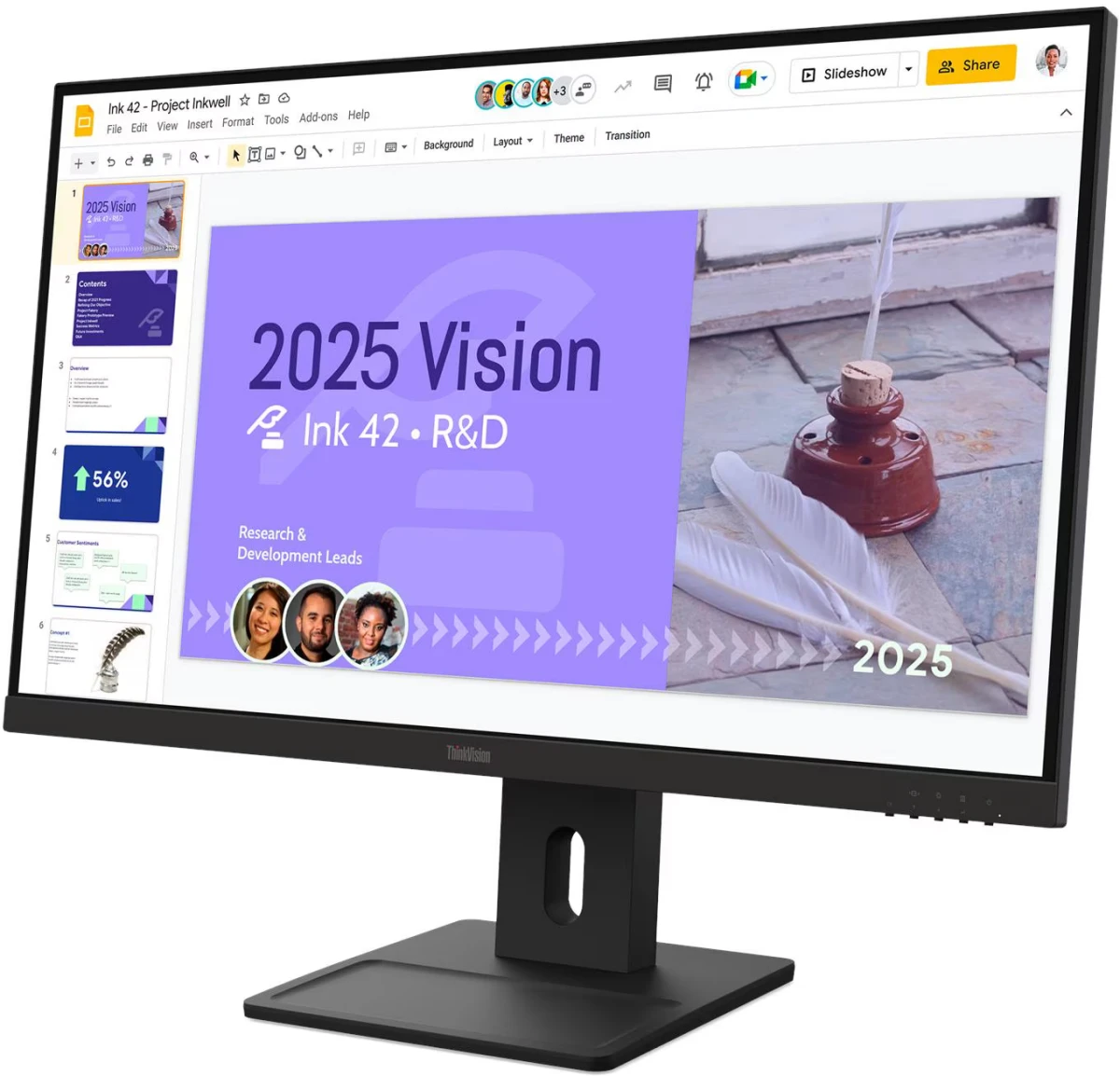 Монитор Lenovo 27" ThinkVision E27q-40 (64BDGAS4CB)